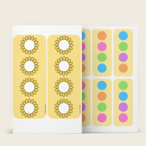 Fleurs en couleurs : reproduction d'une suite définie niveau 2