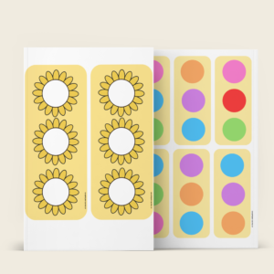 Fleurs en couleurs : reproduction d'une suite définie niveau 1