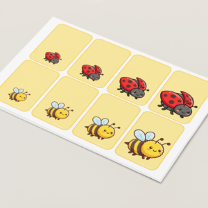 Cartes grandeurs : petites bêtes