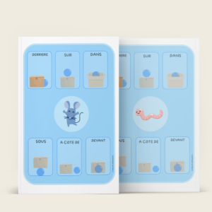 Fiches positions spatiales animaux moyenne section