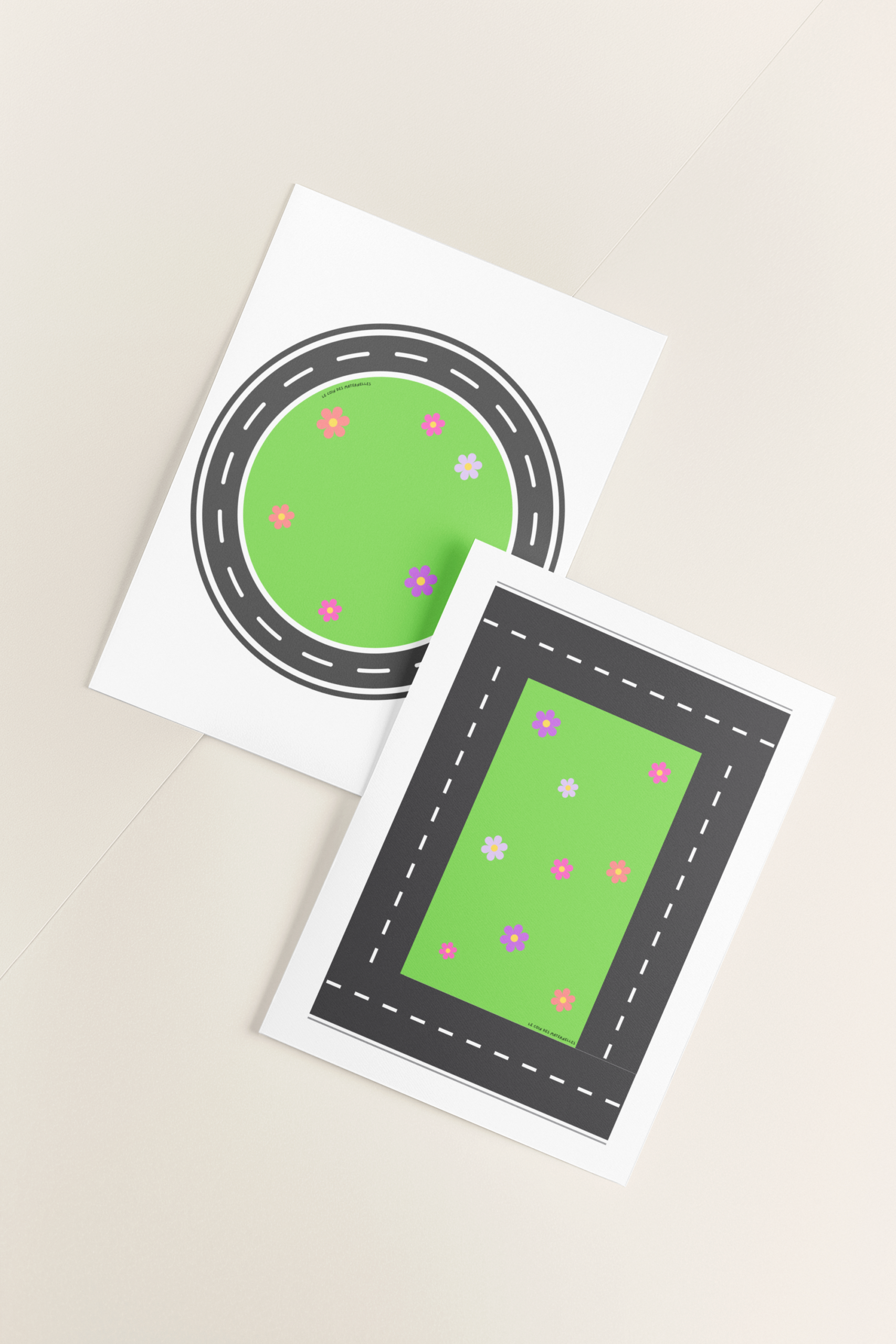 voitures géométrie