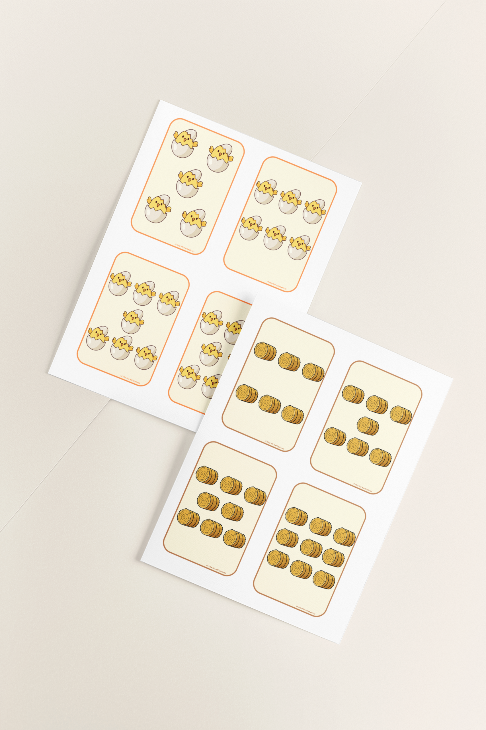 cartes tout mélangé