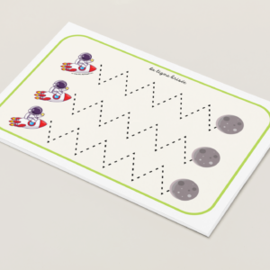 ligne brisée dents et fusées