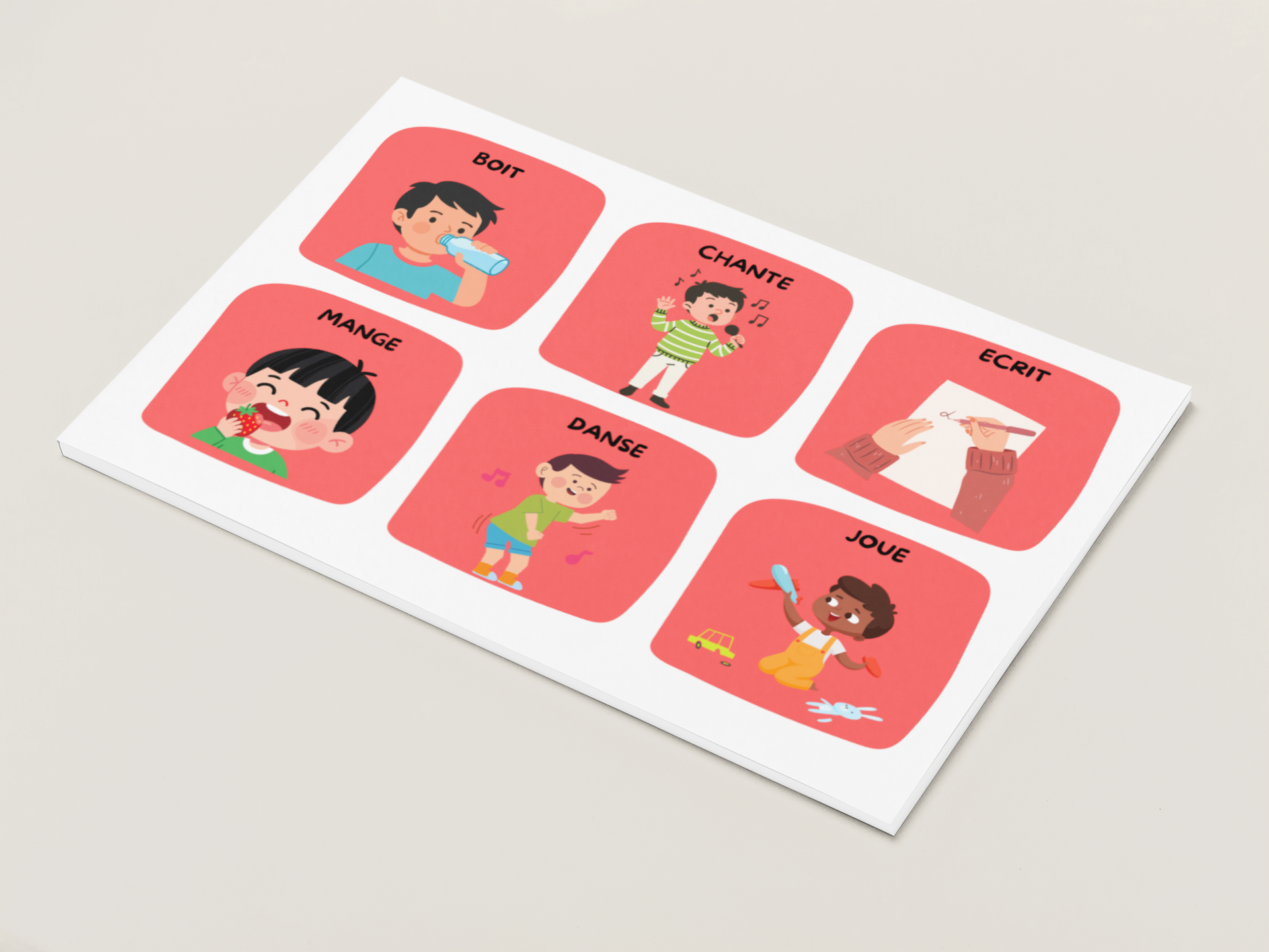 construction de phrases fiches