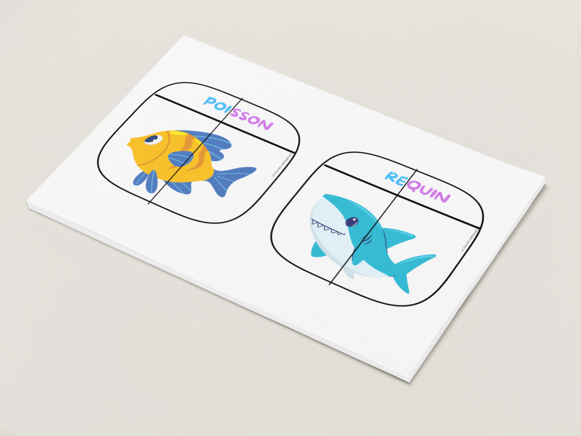 fiches syllabes d'attaques