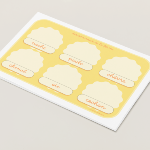 ferme et reconnaissance de mots