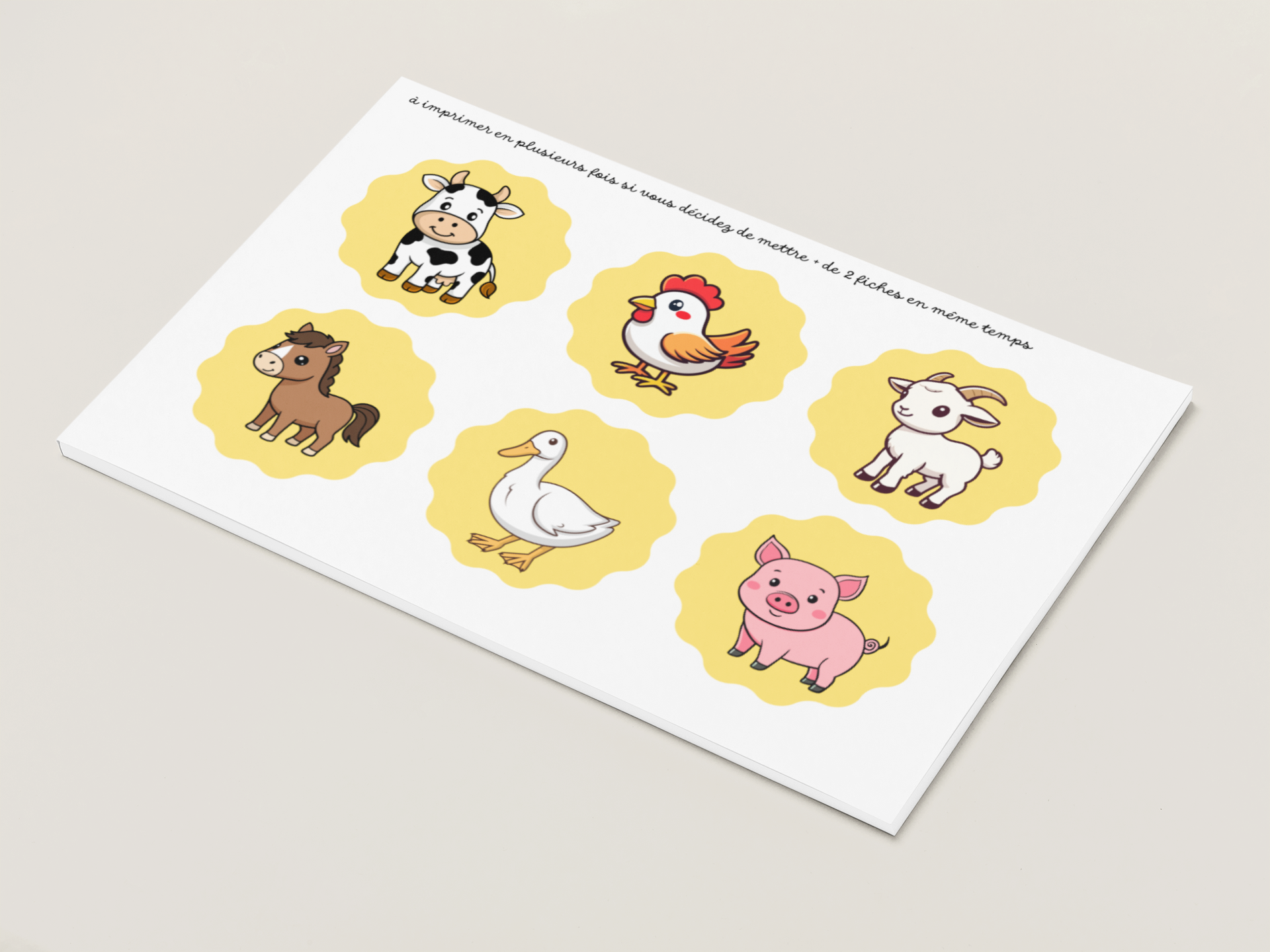 ferme et reconnaissance de mots