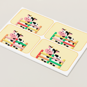 petits bâtons et ferme