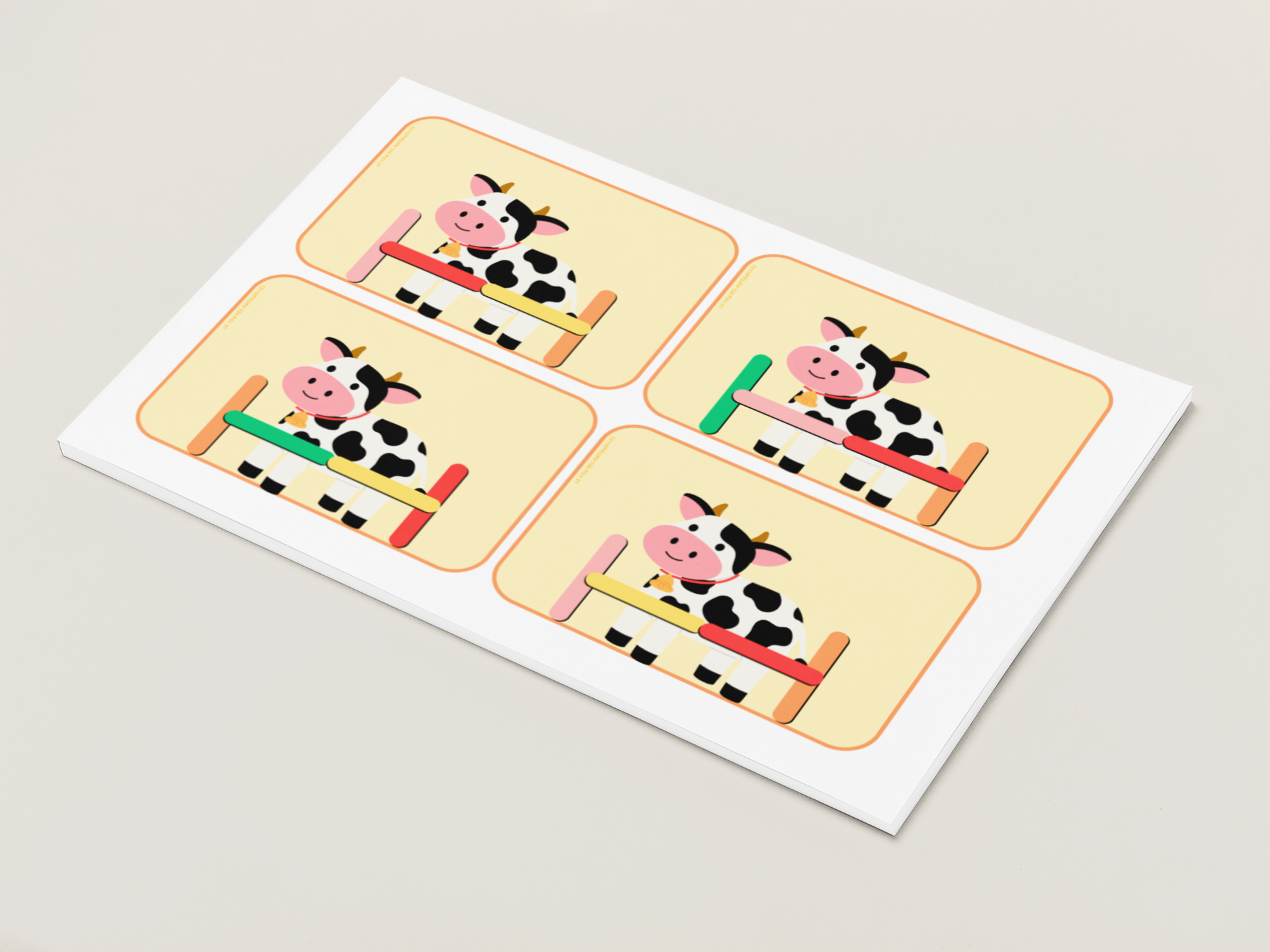 batons et chevaux petites sections