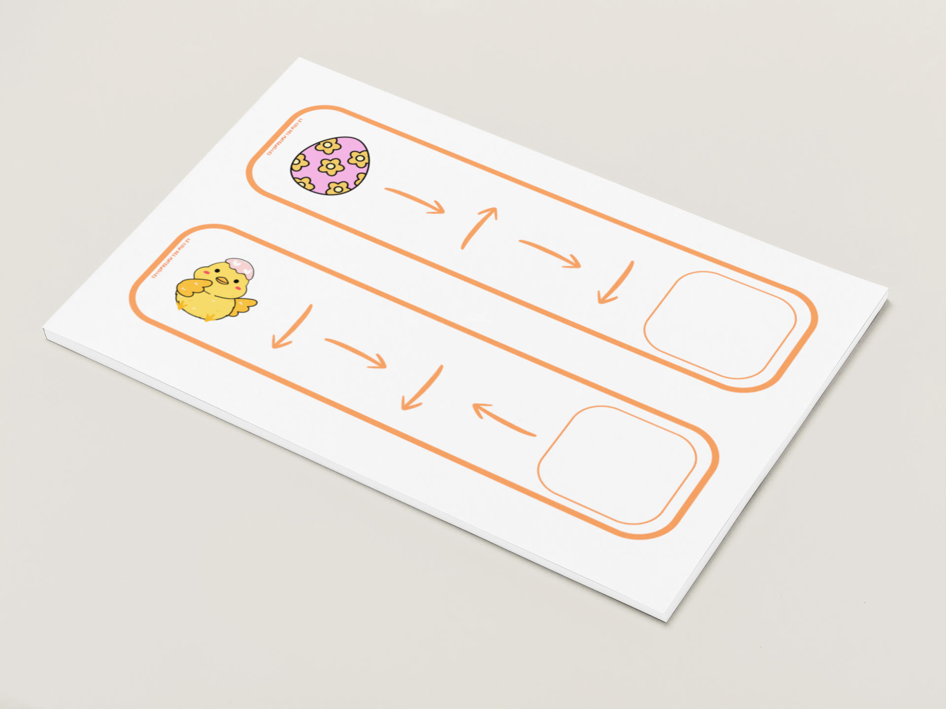 repérage spatial pâques