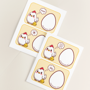 fiches graphismes : les poules