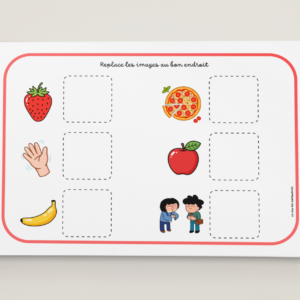 Replace les images au bon endroit