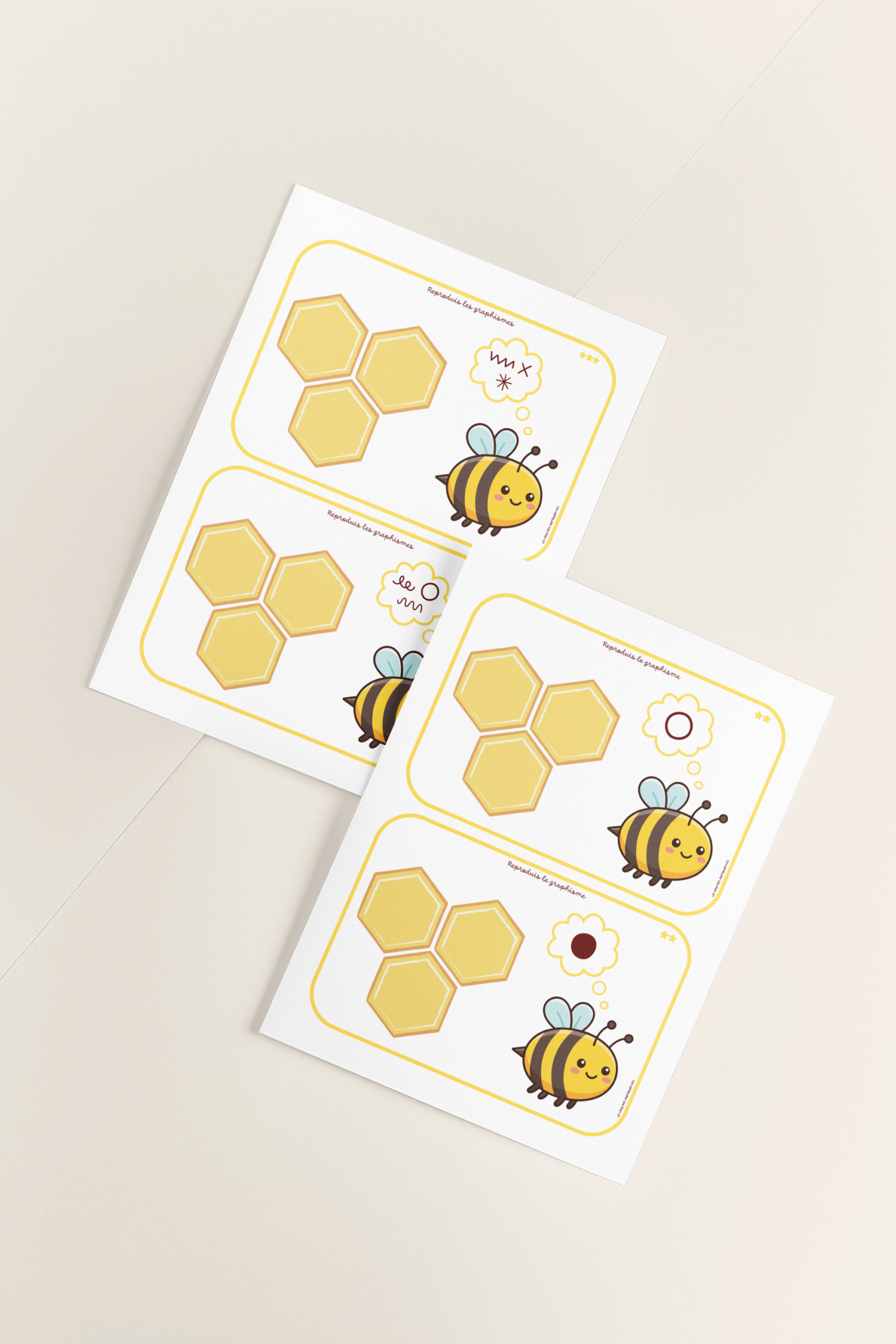 Graphisme maternelle printemps